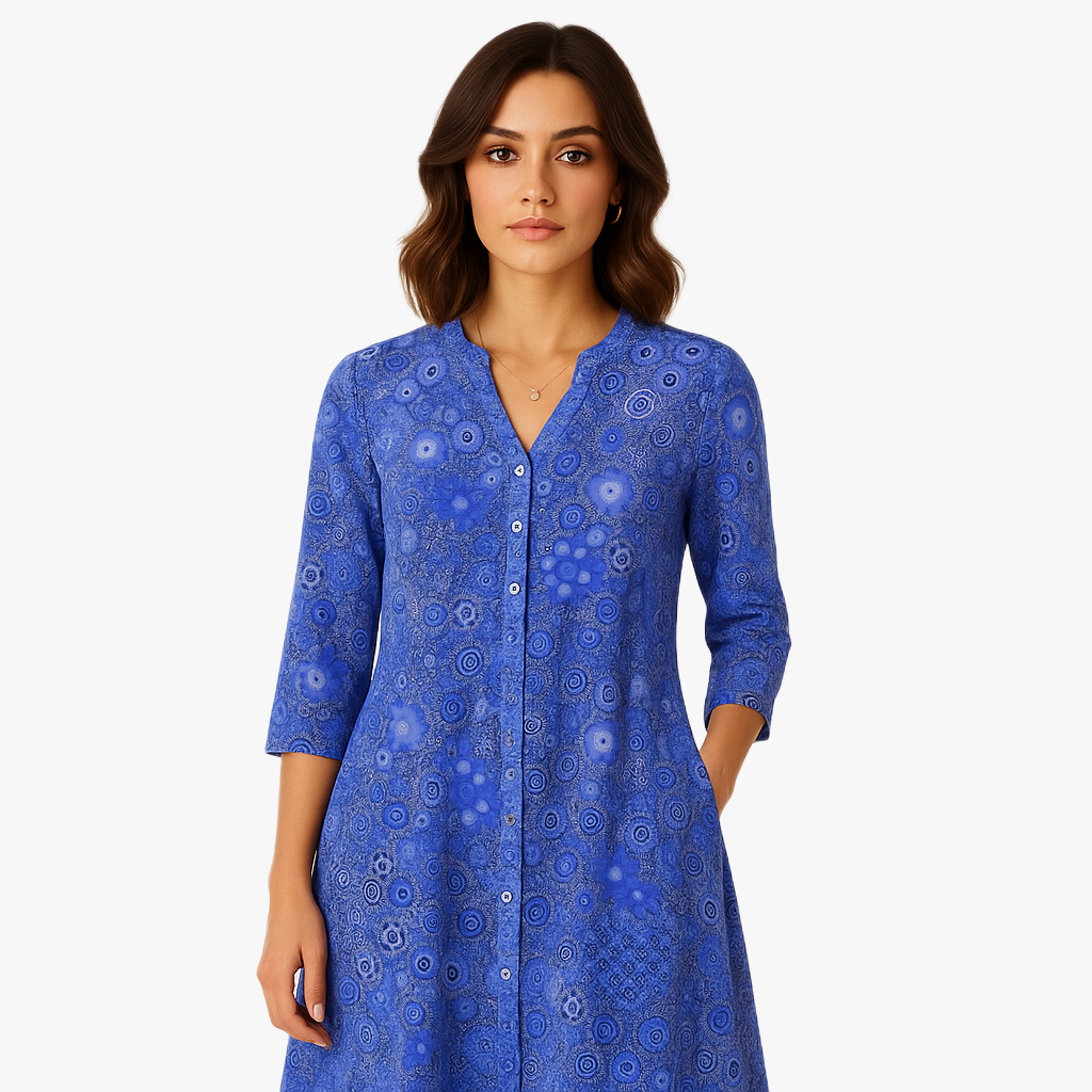 Floral Printed Dress for Any Event