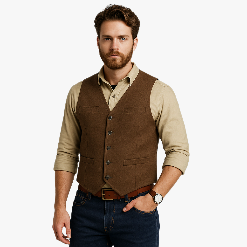 Warm Sleeveless Gilet for Stylish Layering