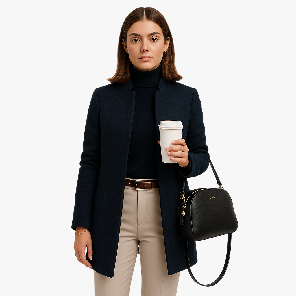 Elegant Women's Autumn Coat for Chilly Days