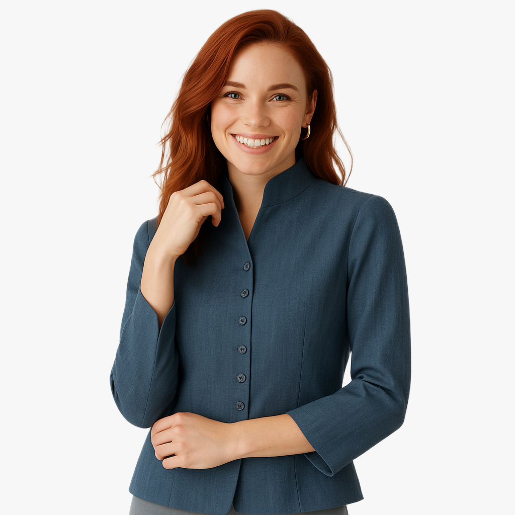 Chic Women's Versatile Button-Up Blouse
