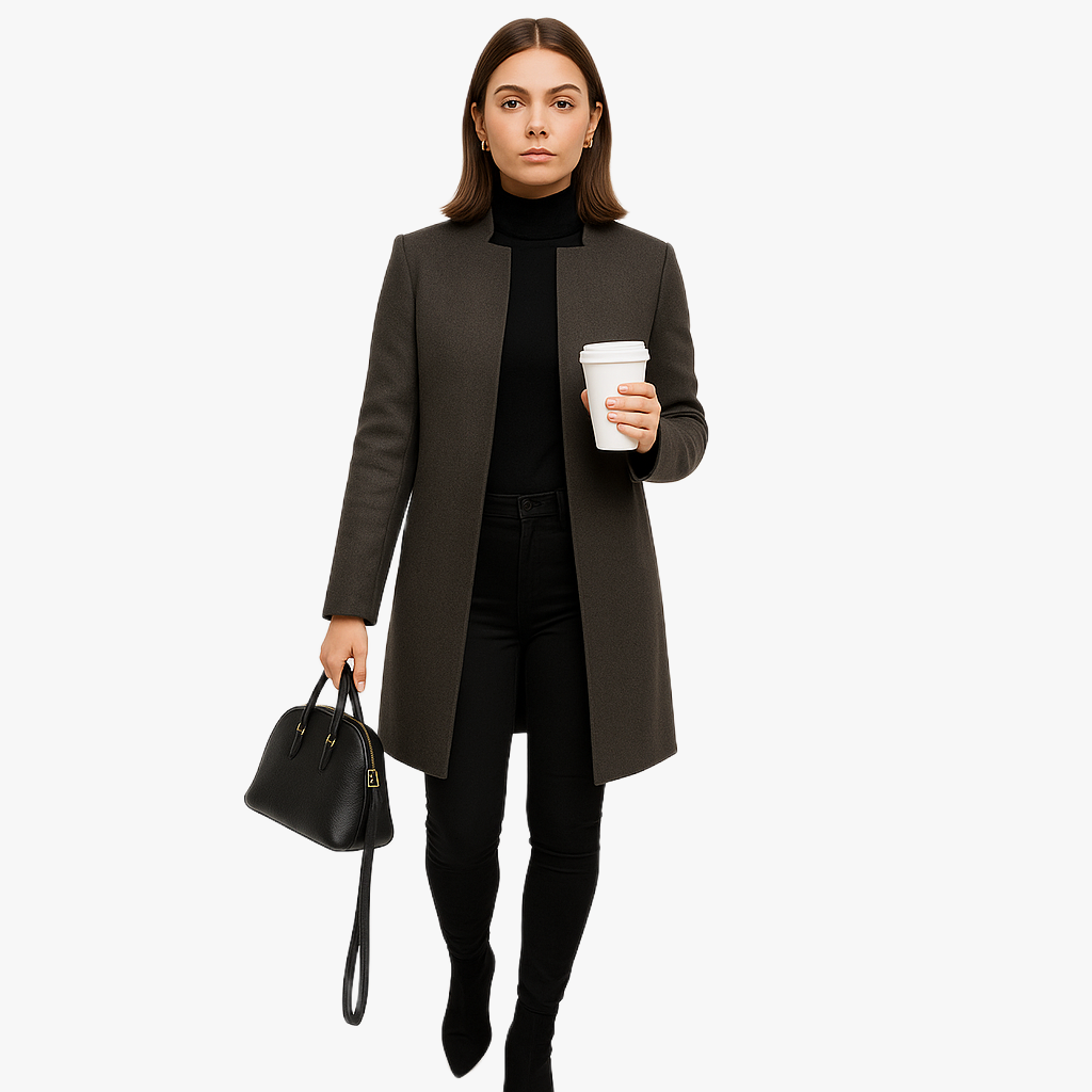 Elegant Women's Autumn Coat for Chilly Days