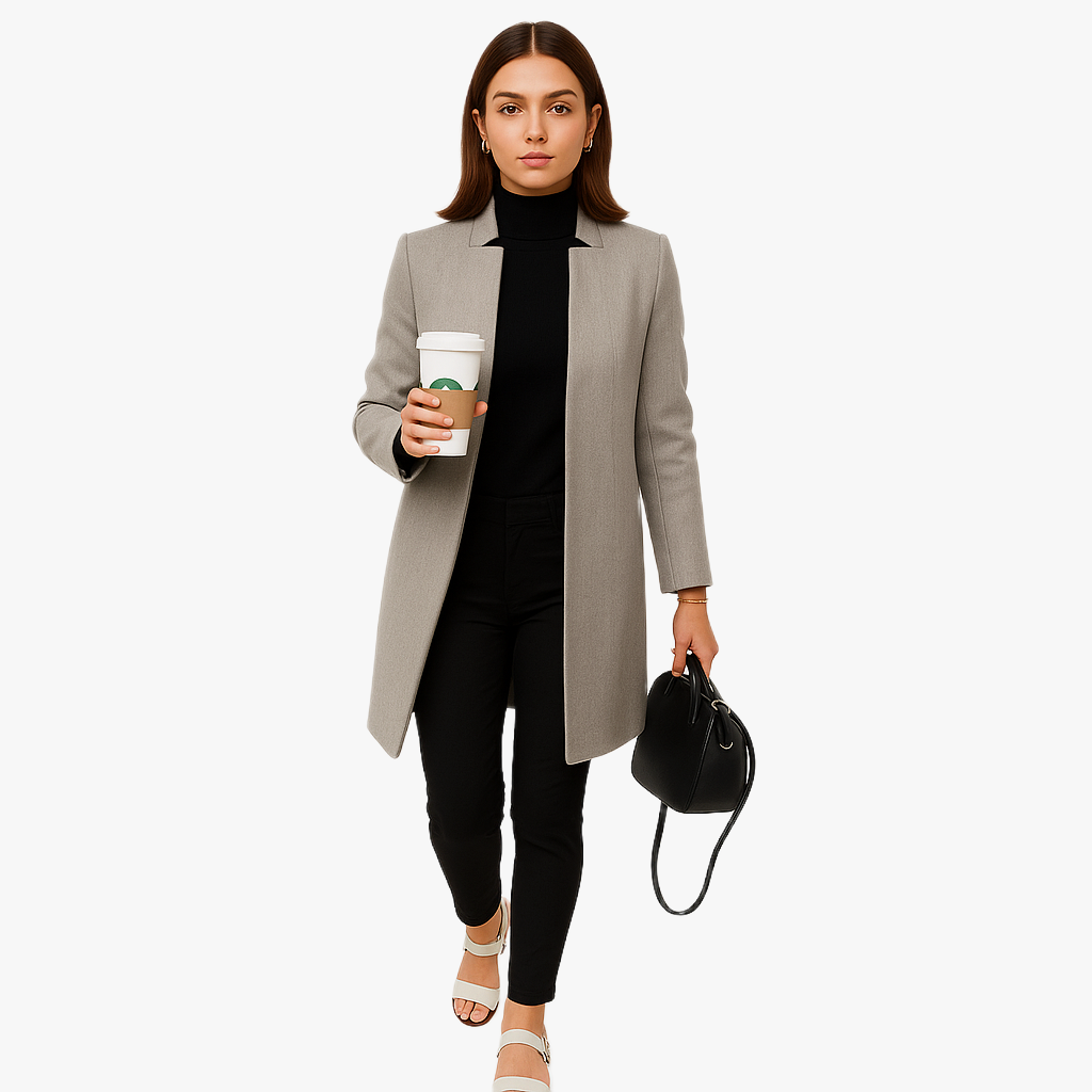 Elegant Women's Autumn Coat for Chilly Days