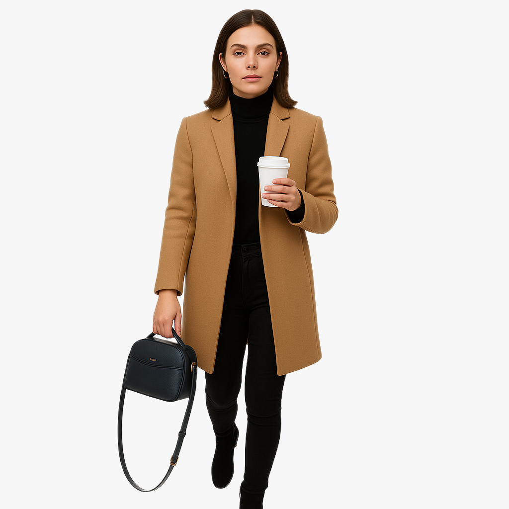 Elegant Women's Autumn Coat for Chilly Days