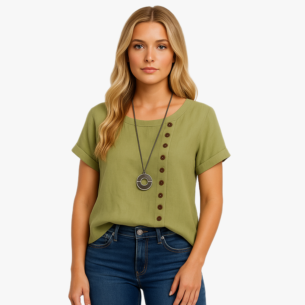 Chic Versatile Short Sleeve Shirt