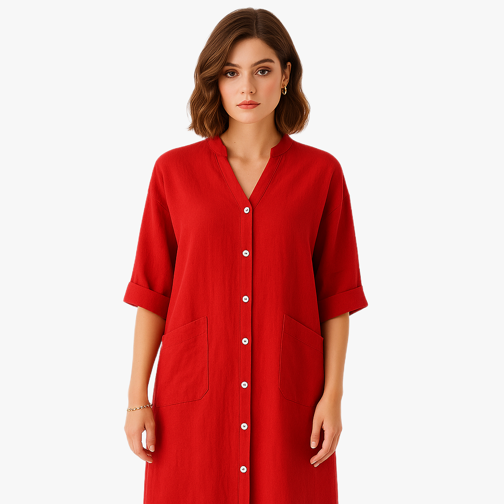 Effortless Chic Women's Midi Dress
