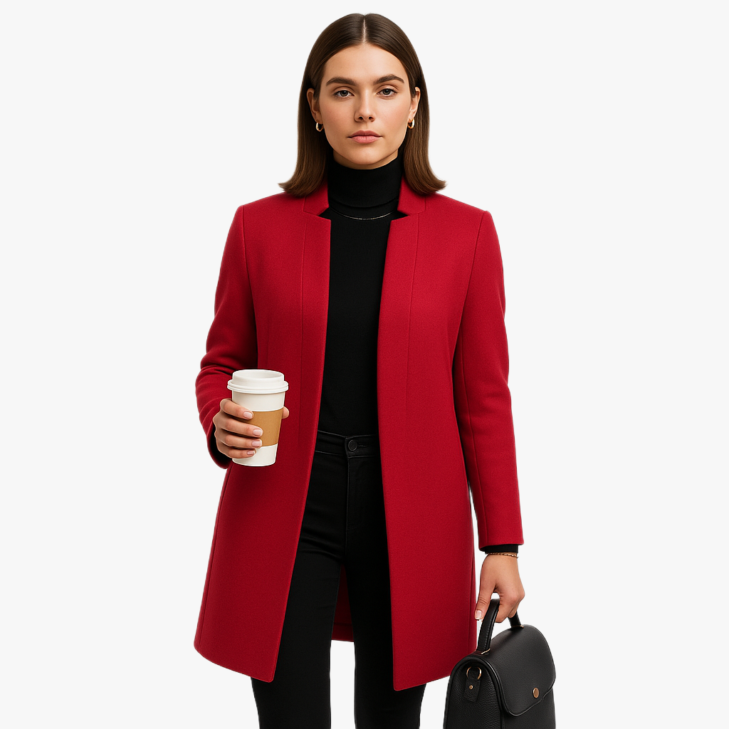 Elegant Women's Autumn Coat for Chilly Days
