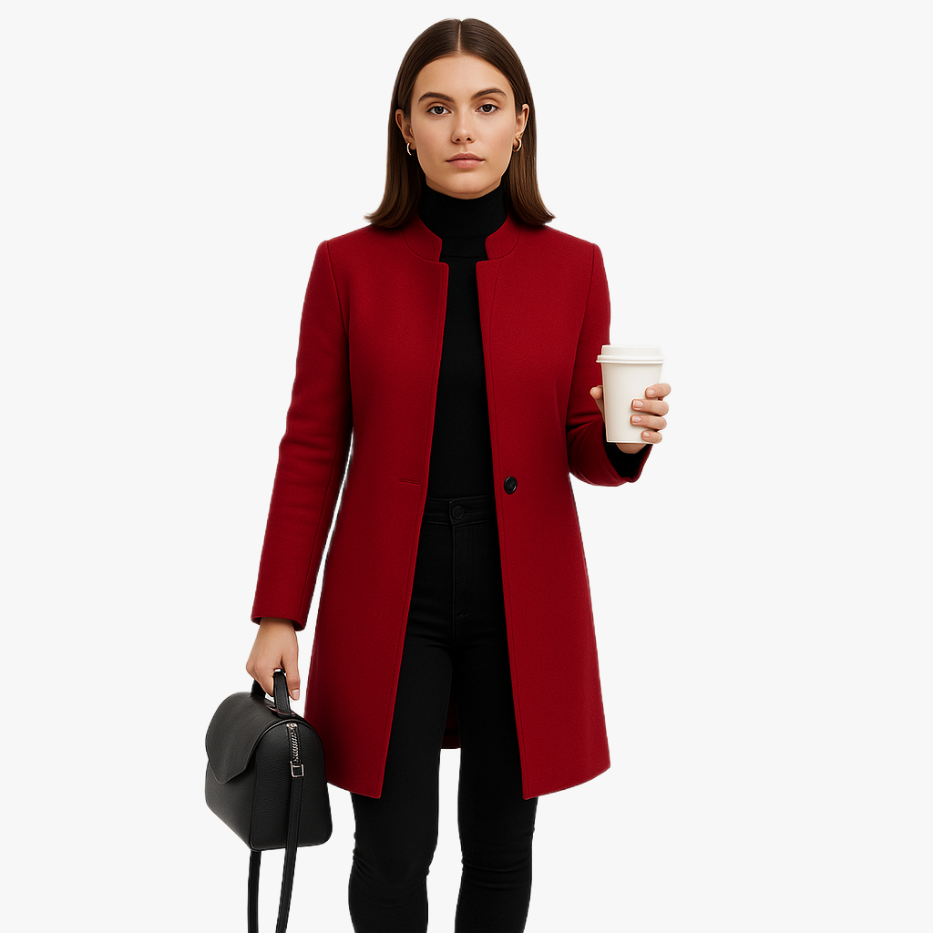 Elegant Women's Autumn Coat for Chilly Days