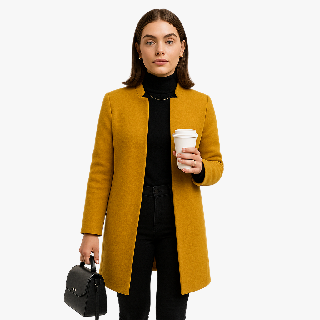 Elegant Women's Autumn Coat for Chilly Days
