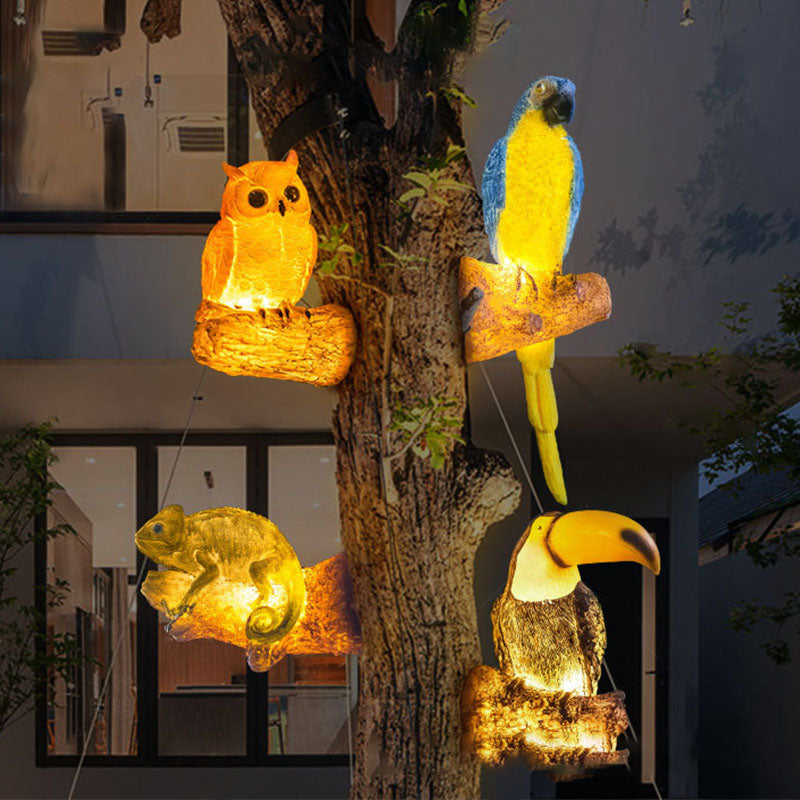Solar Animal Garden Light Waterproof LED Outdoor Statue Decor - Image 10