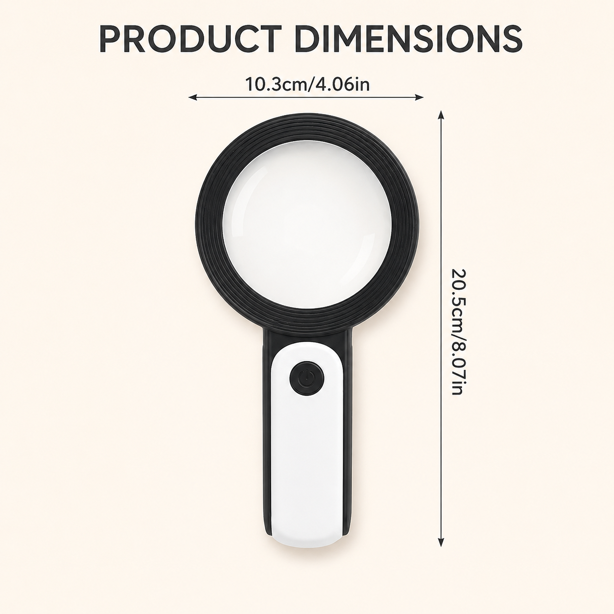 30x Magnifying Glass for Seniors
