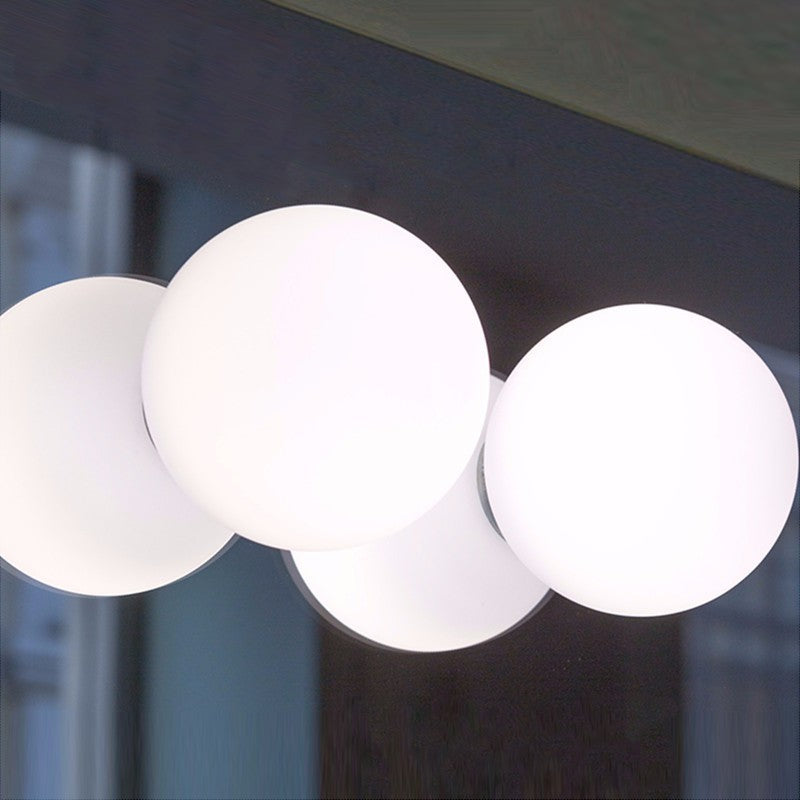 Contemporary Bubble Ceiling Light Round Flush Mount Design - Image 6