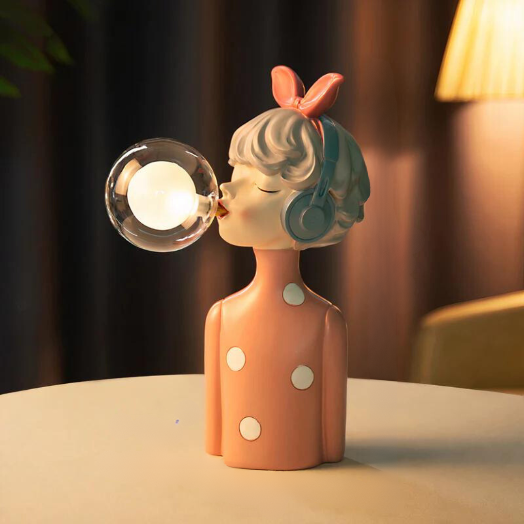 Artisan Sisters Table Lamp Elegant Handcrafted Wooden Base - Image 11