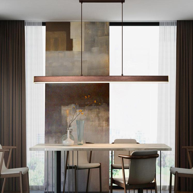 Minimalist Linear Pendant Ceiling Lamp