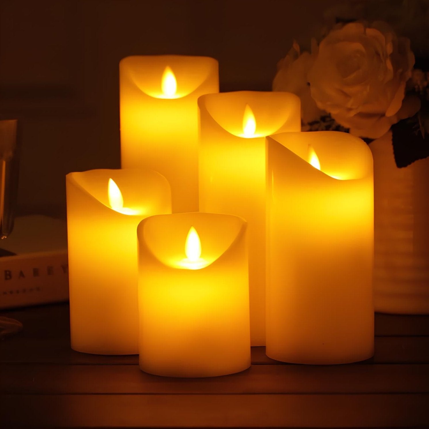 Atmosphere Cozy Flameless LED Candles for Home Lighting