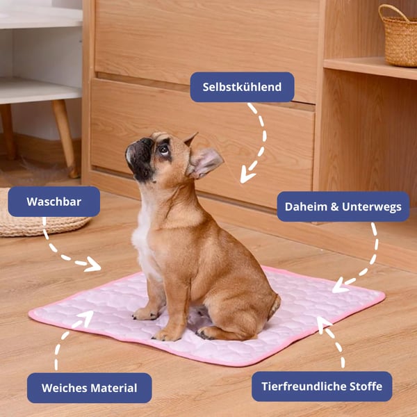 Dog Cooling Mat Self Cooling Pet Pad Summer Indoor Outdoor - Image 8
