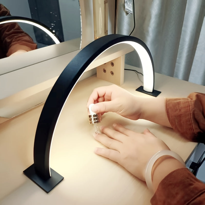LED Desk Lamp Dimmable Adjustable Arc Modern USB Light - Image 3