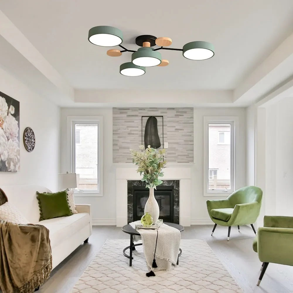 Ceiling Light Modern LED Flush Mount Chandelier - Image 5