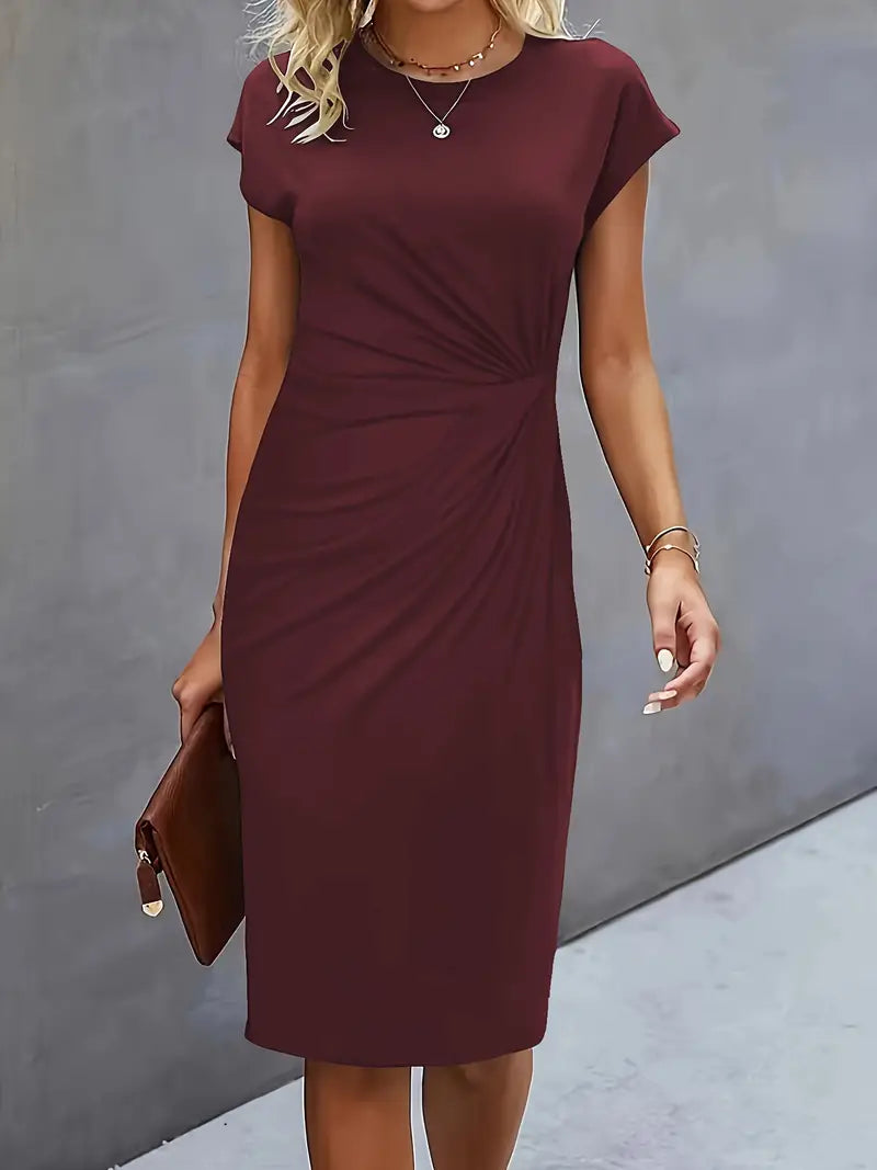 Women's Timeless Fashion Scoop Neck Dress