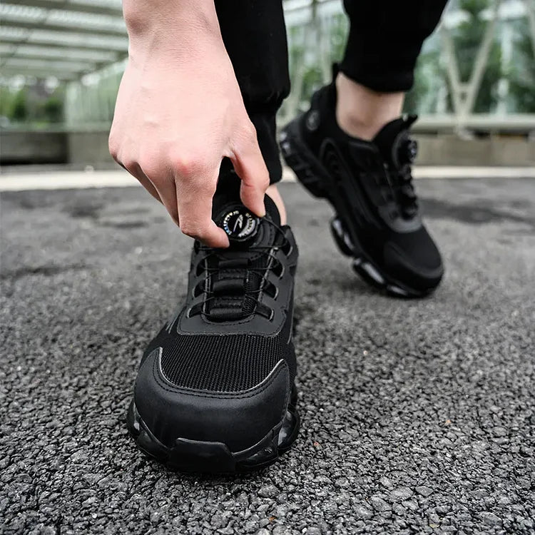 Men’s Shock-Absorbing Protective Work Anti-Slip Shoes