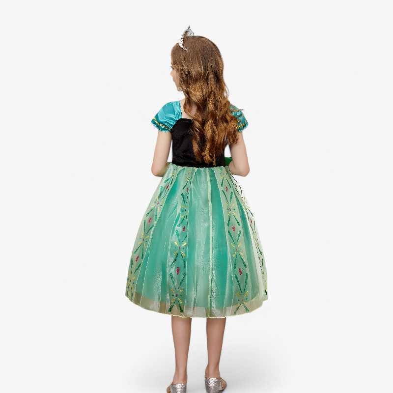 Girls 3 Piece Princess Dress Up Costume - Image 3