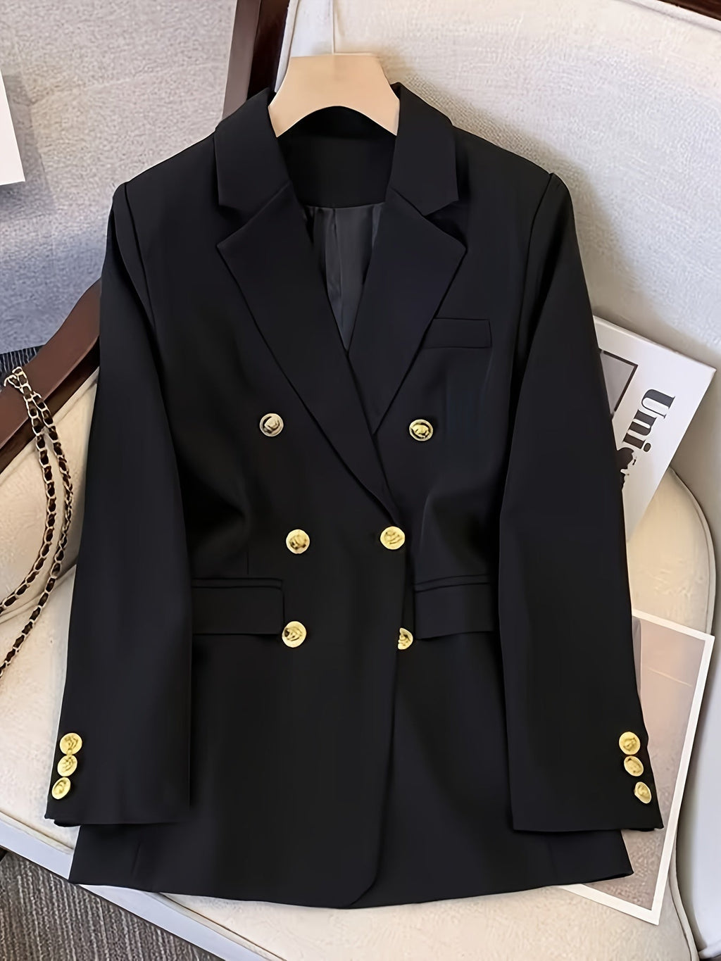Timeless Versatile Formal Button Blazer for Women
