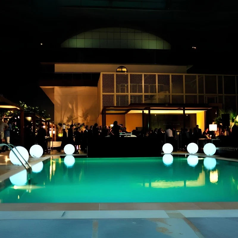 Outdoor Sphere Light Solar Color Changing Garden Orb Remote Control - Image 19