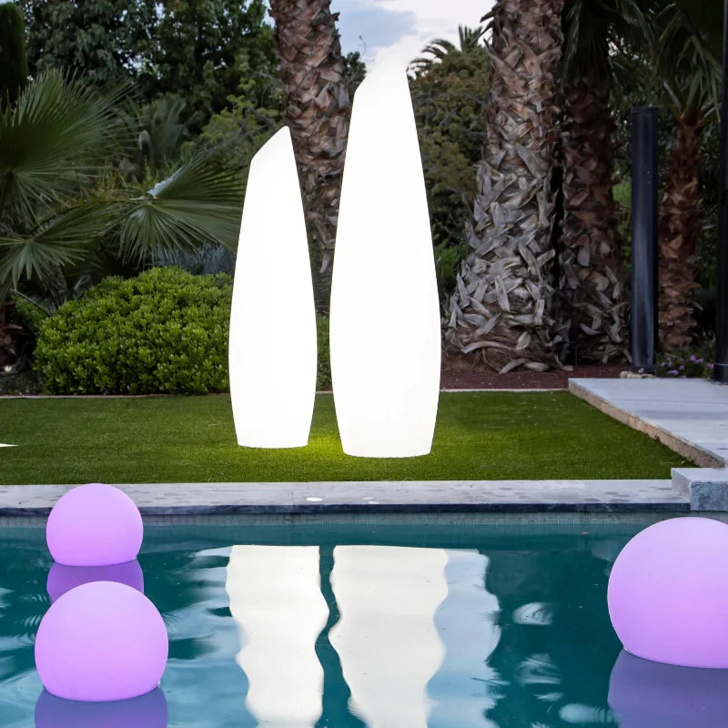 Outdoor Sphere Light Solar Color Changing Garden Orb Remote Control - Image 21