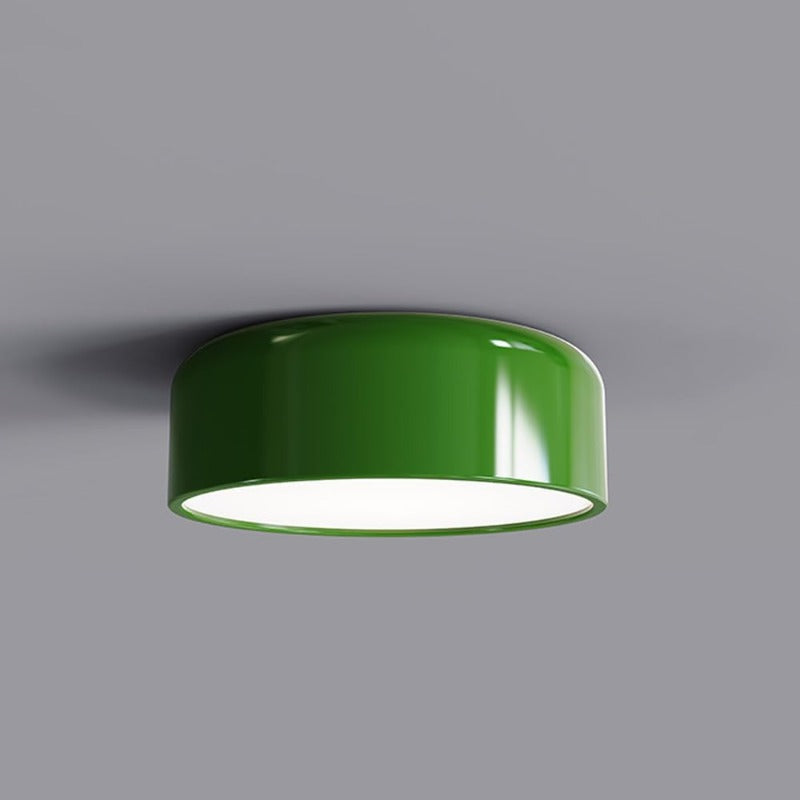 Morandi Retro LED Ceiling Light Dimmable Round Light for Home & Living Room - Image 9