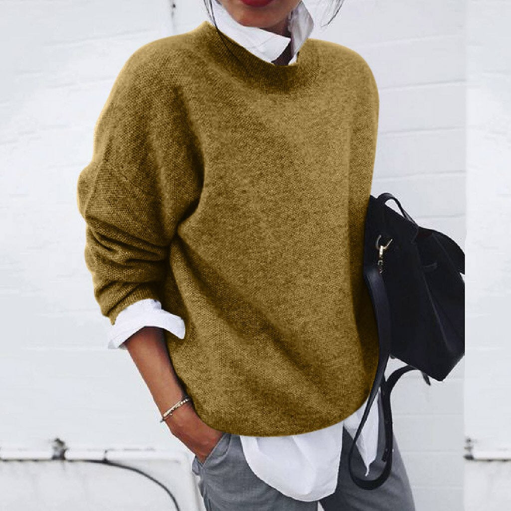 Women’s Trendy Autumn Long-Sleeve Daily Sweater