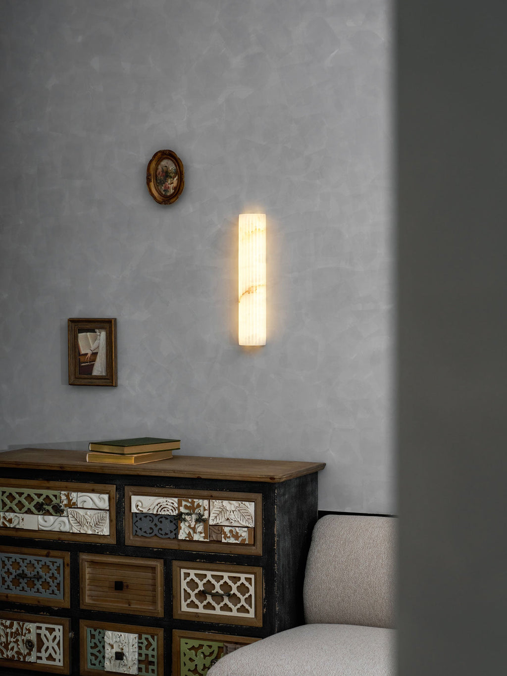 Alvia Alabaster Wall Light - Image 57