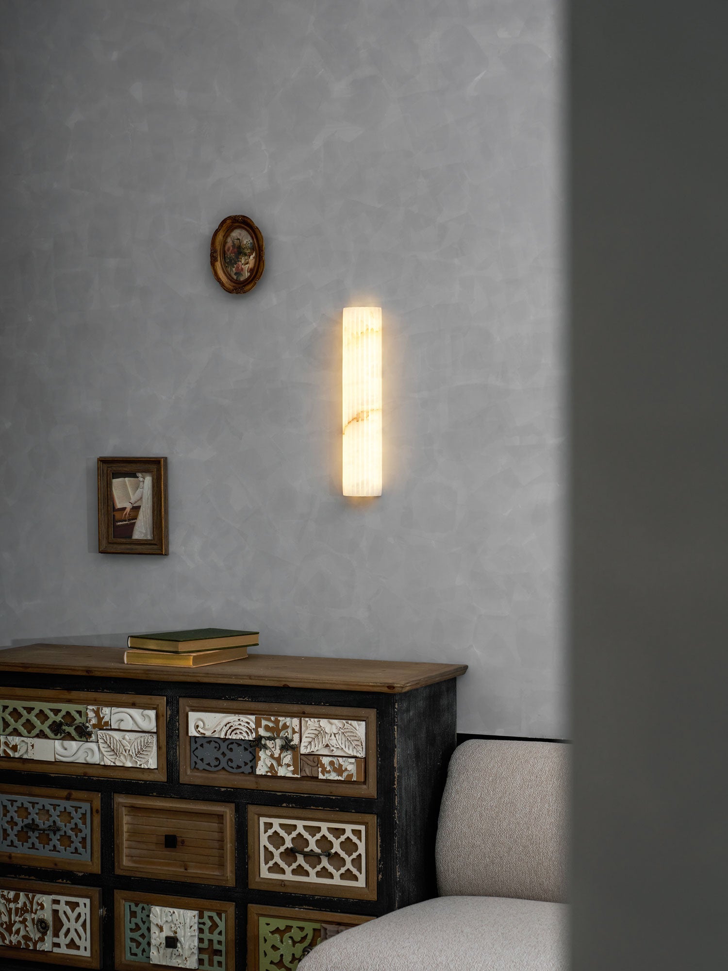 Alvia Alabaster Wall Light - Image 57
