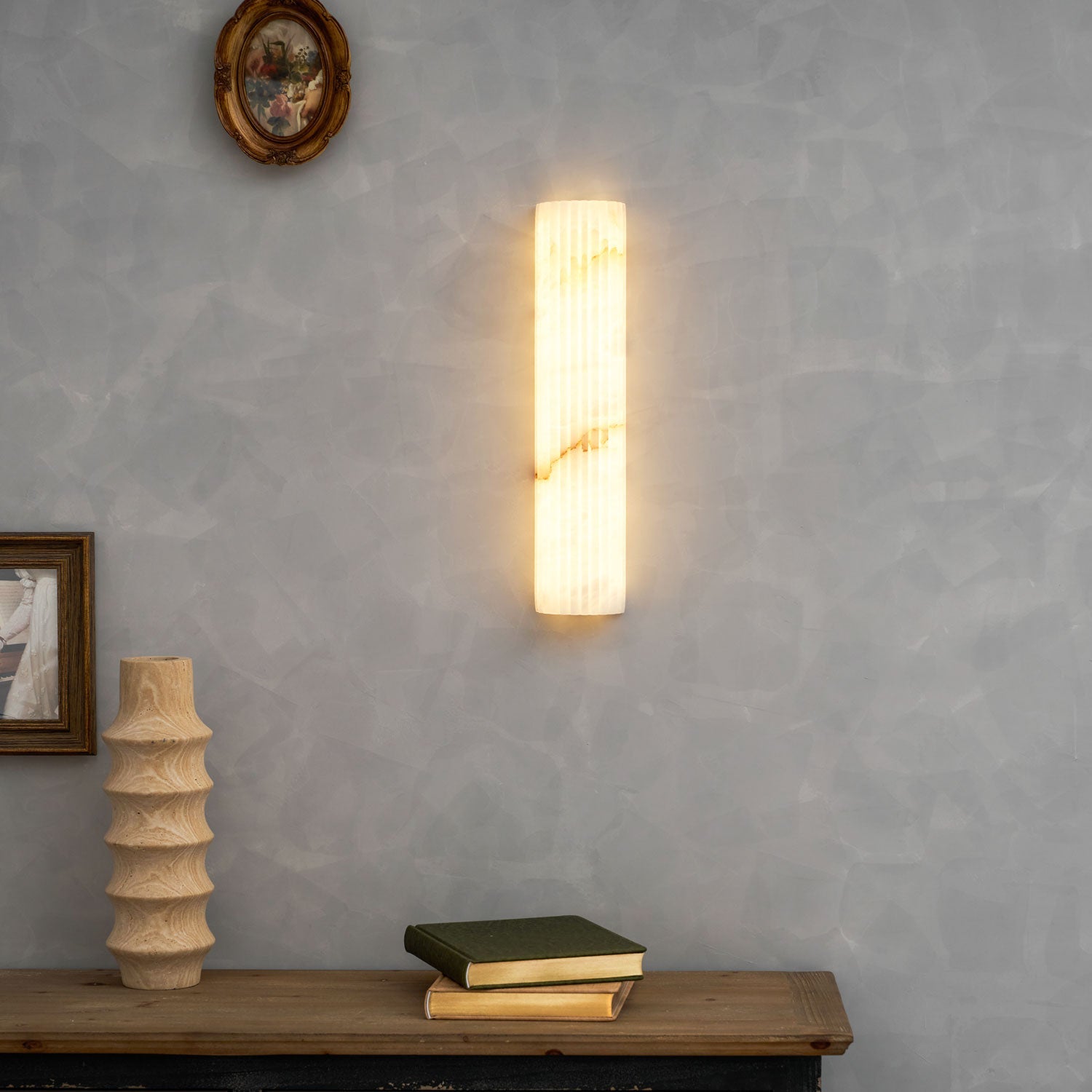 Alvia Alabaster Wall Light - Image 59