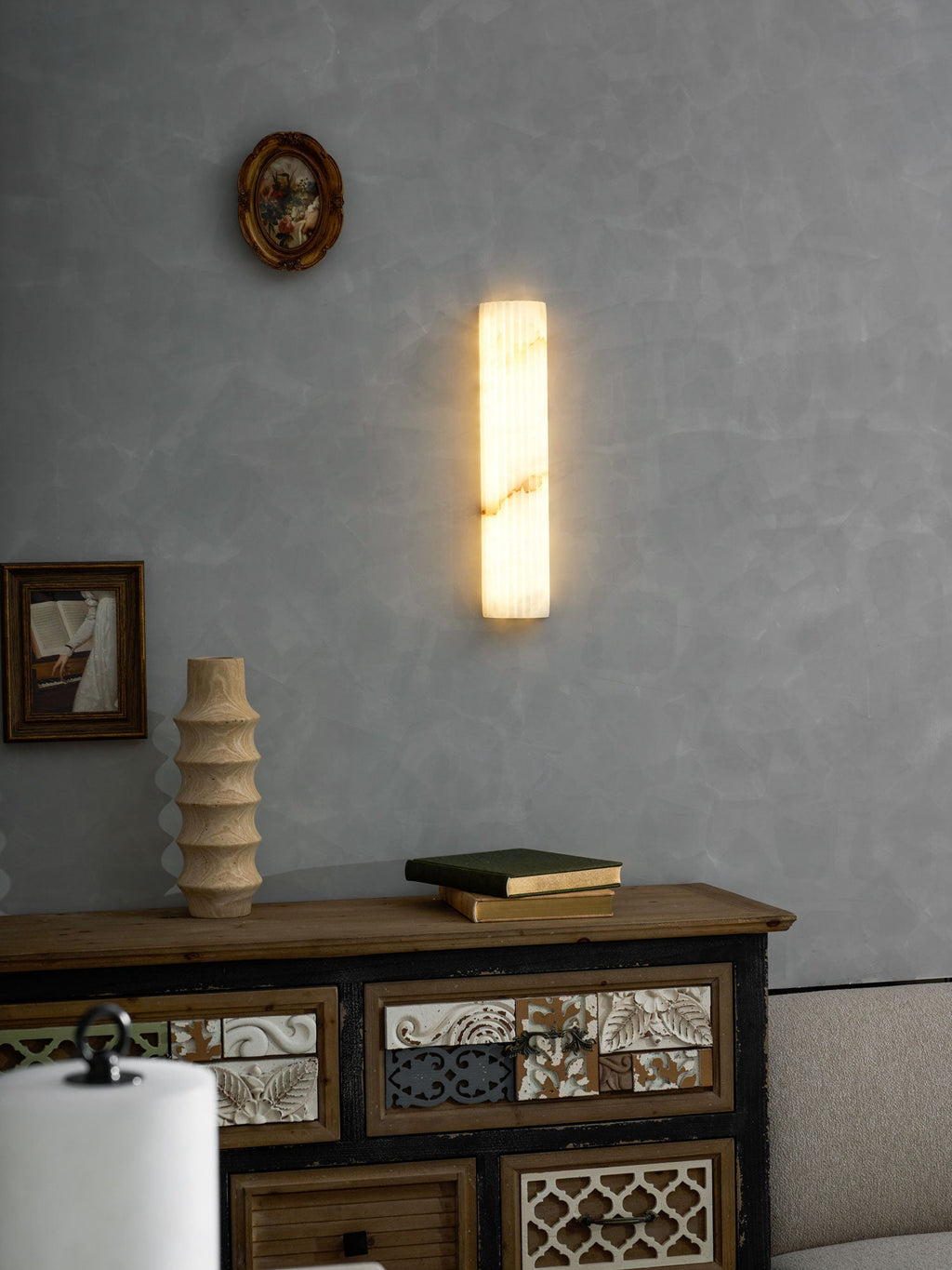 Alvia Alabaster Wall Light - Image 60