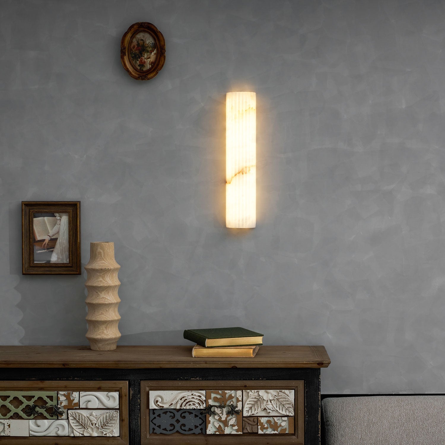 Alvia Alabaster Wall Light - Image 61