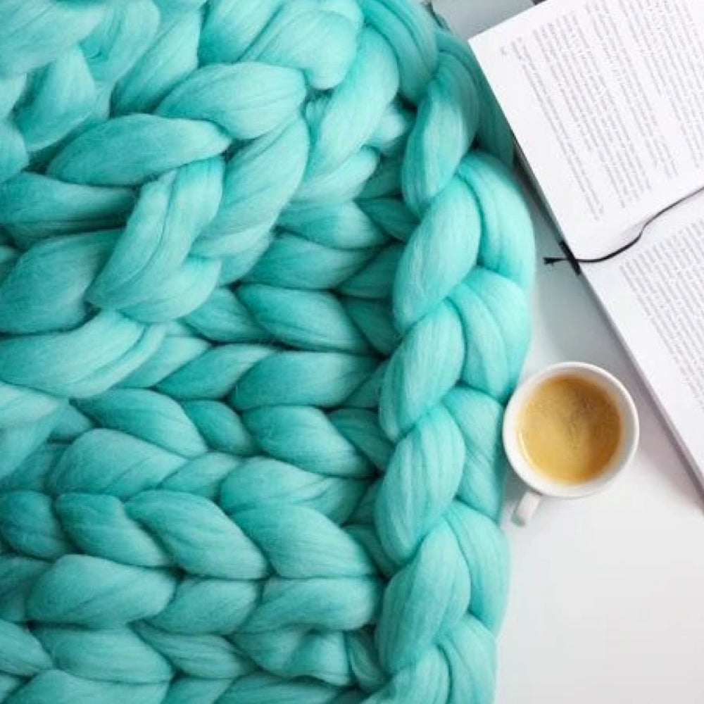 Chunky Knitting Yarn XXL 1000g Super Thick Yarn for Easy Knitting - Image 3