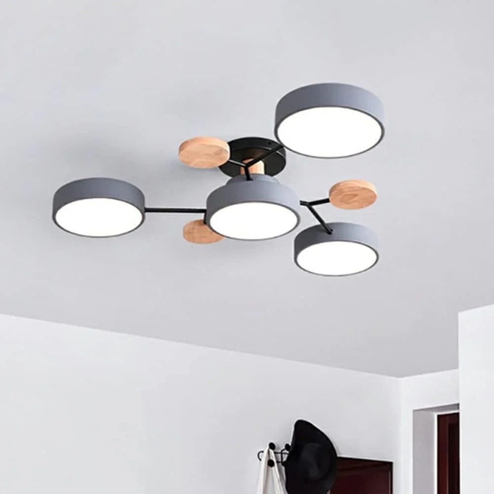 Modern Ceiling Light LED Flush Mount Bright Contemporary Fixture - Image 14