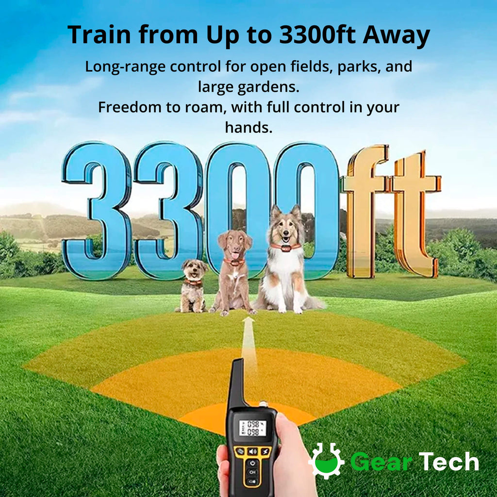 Long‑Range Waterproof Dog Training Collar with 3 Modes - Image 10