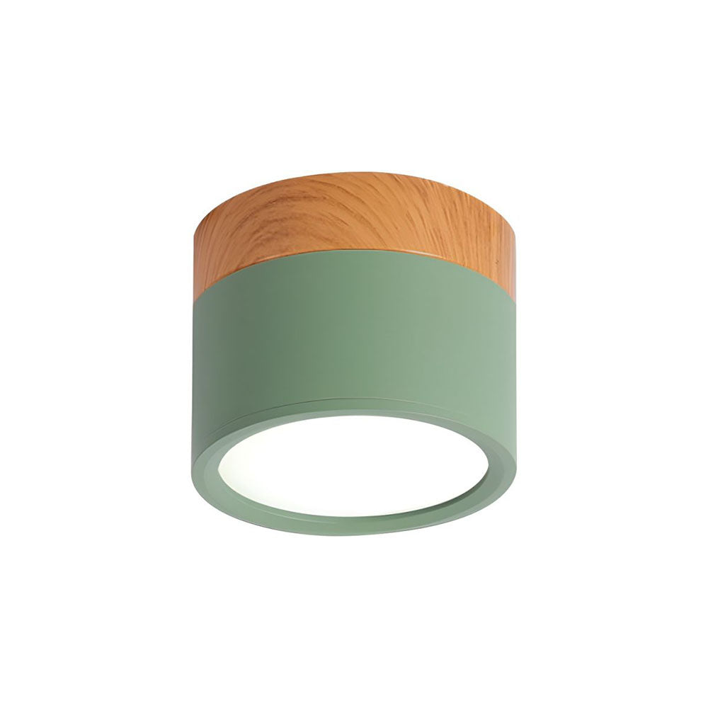 Compact functional round LED ceiling lamp - Ideal for hallways, entryways, and spaces
