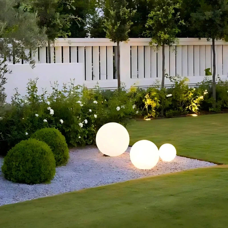 Outdoor Sphere Light Solar Color Changing Garden Orb Remote Control - Image 7