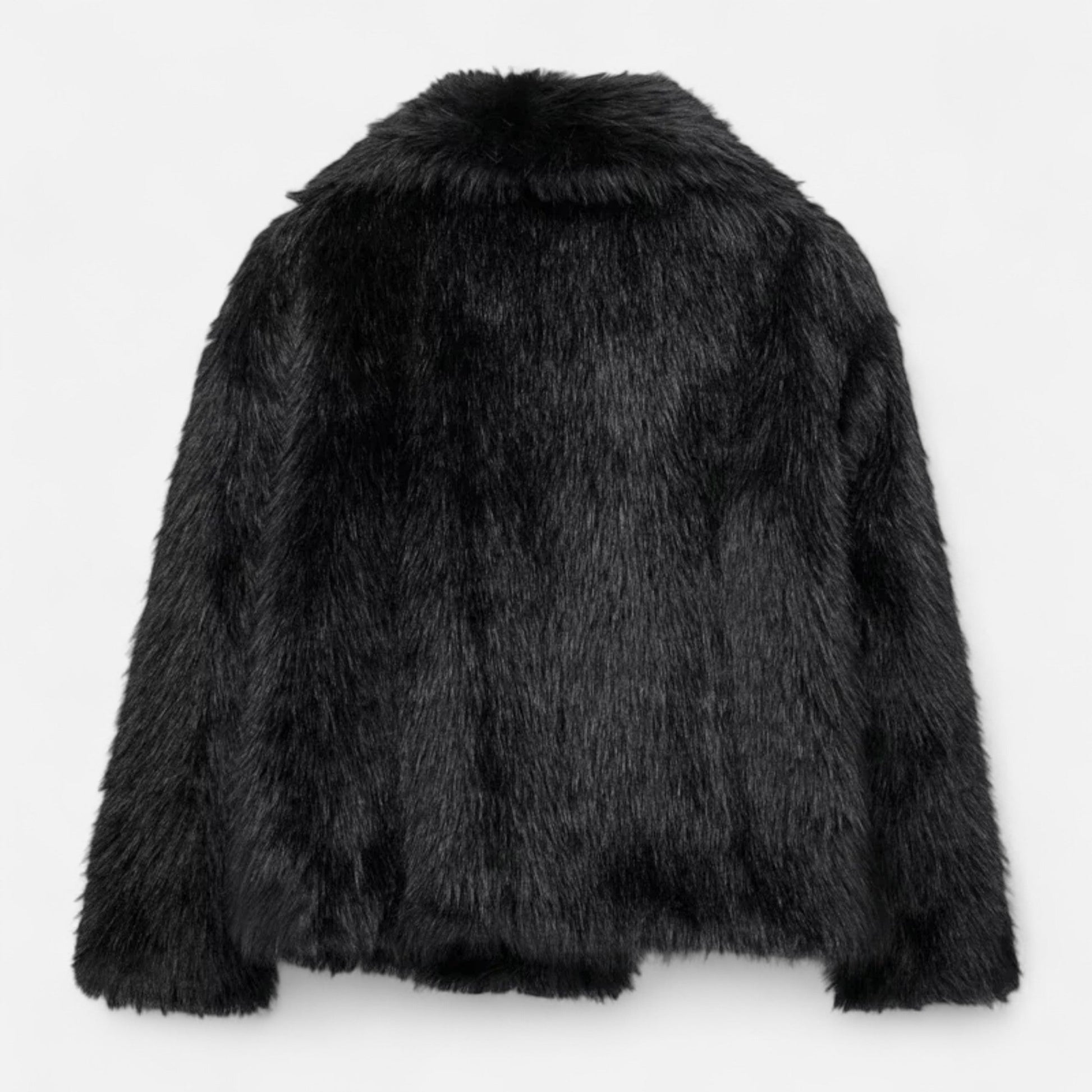 Women’s Elegance Fluffy Fur Winter Coat - Ideal for Both Casual and Formal Looks