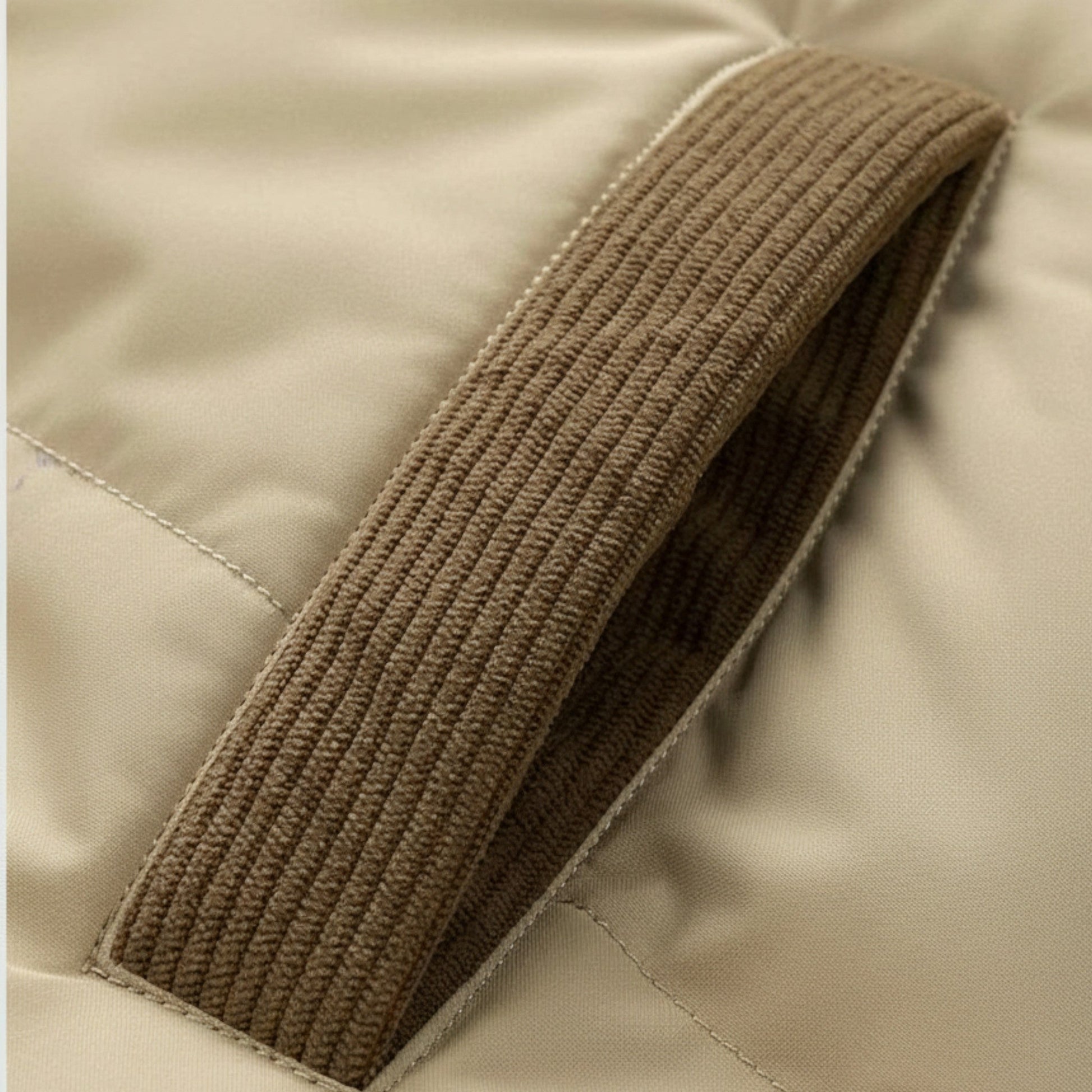 Men’s Casual Thick Fleece-Lined Winter Jacket with Stand-up Collar and Removable Hood