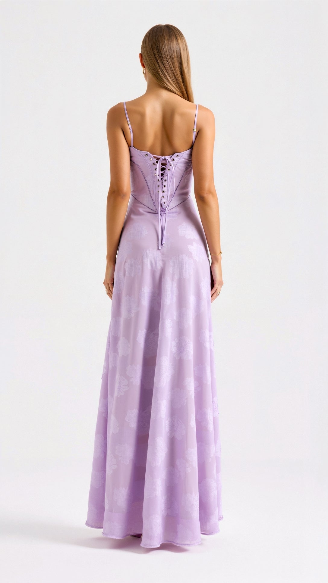 Women Flattering Long Maxi Occasion Wedding Guest Slip Dress