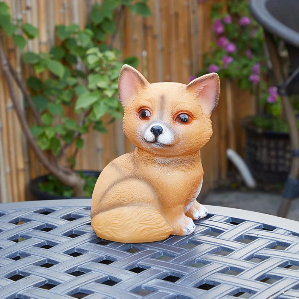 Solar Garden Light Whimsical Animal Statue Outdoor Decor Waterproof - Image 12