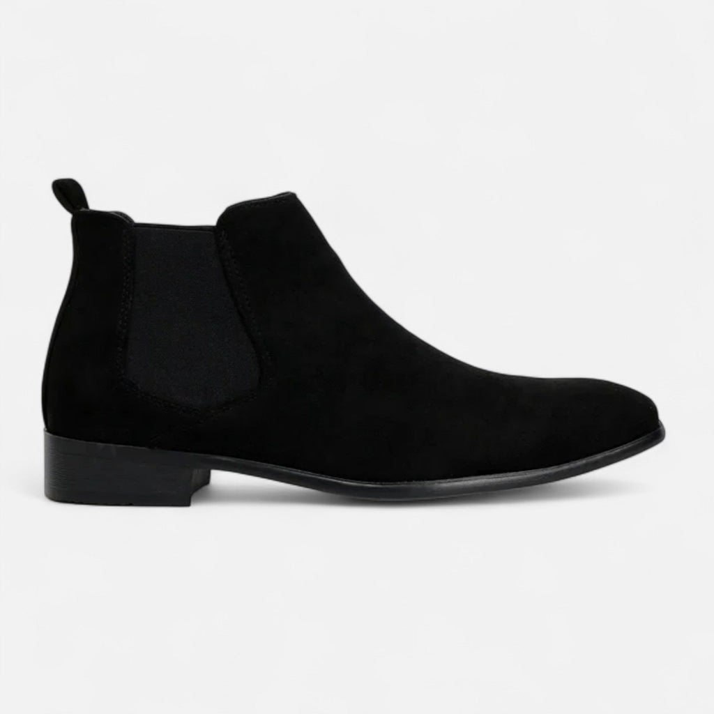 Men’s Timeless Sleek Square-Toe Fashion Chelsea Boots