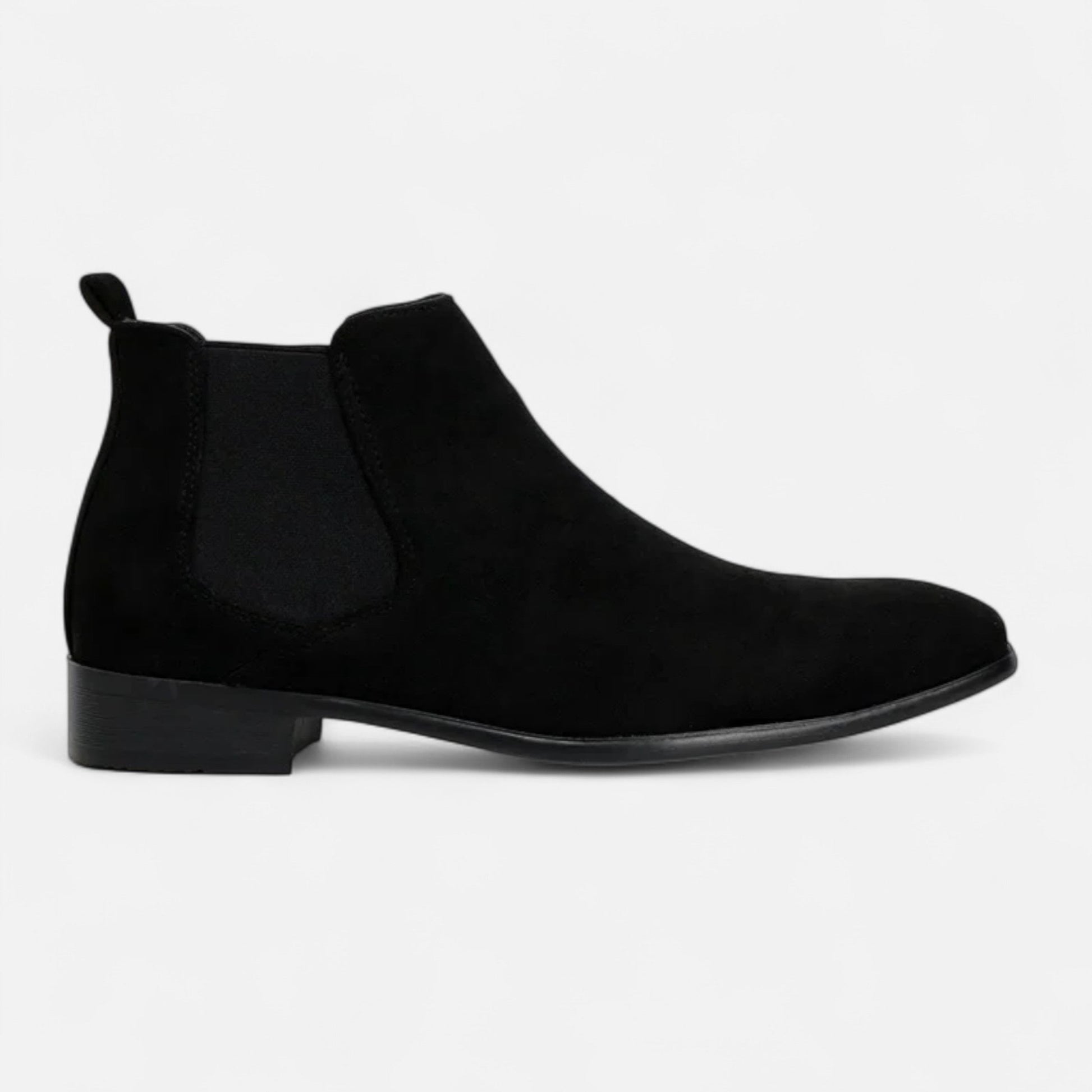 Men’s Timeless Sleek Square-Toe Fashion Chelsea Boots