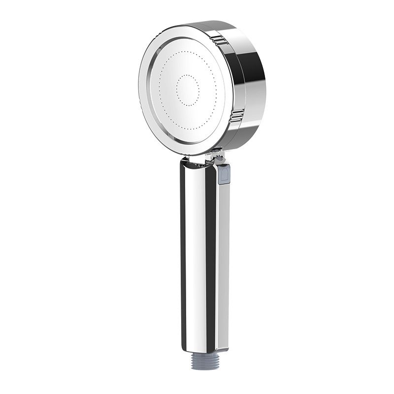 Handheld Shower Head Hose Filtered Self Cleaning Adjustable Metal Round - Image 4