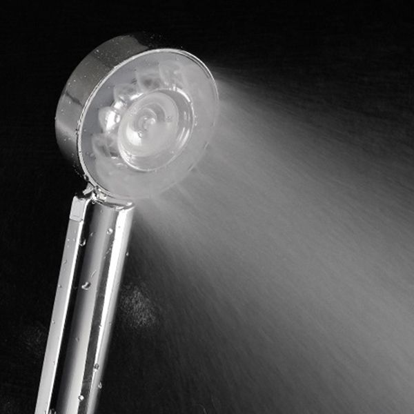 Handheld Shower Head Hose Filtered Self Cleaning Adjustable Metal Round - Image 10