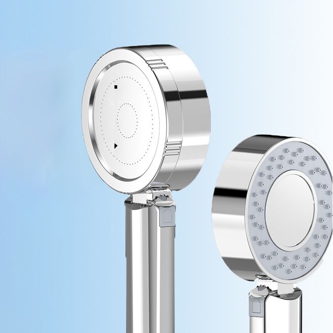 Handheld Shower Head Hose Filtered Self Cleaning Adjustable Metal Round - Image 6