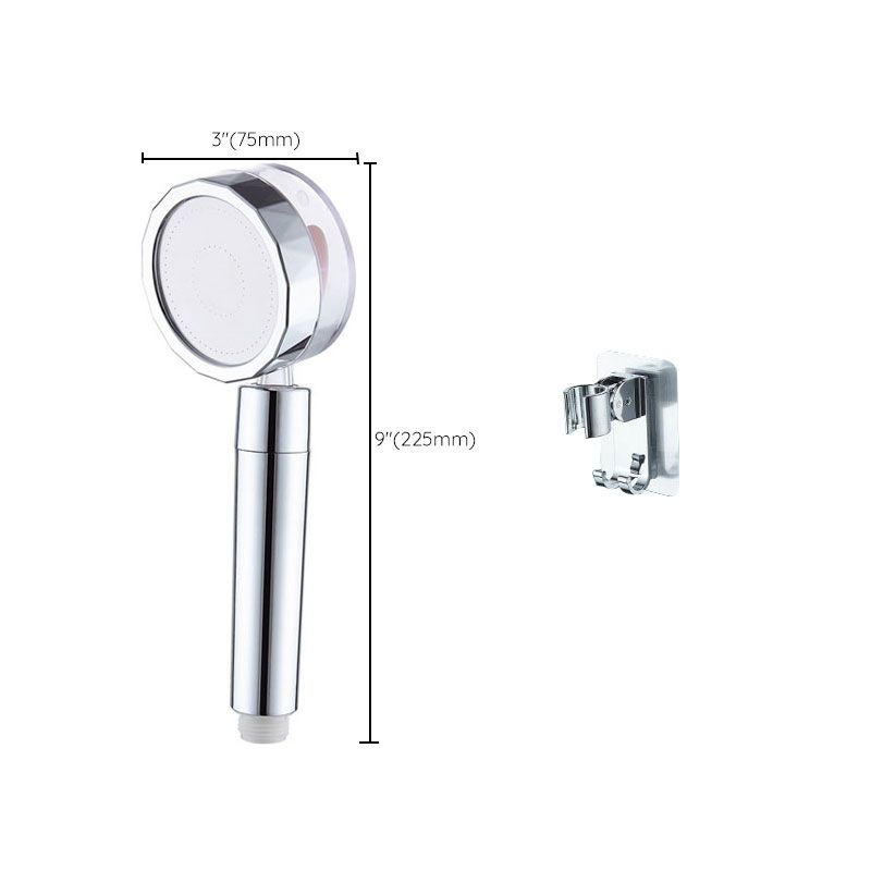 Handheld Shower Head Hose Wall Mount Combo Silver Modern Bathroom Set - Image 32