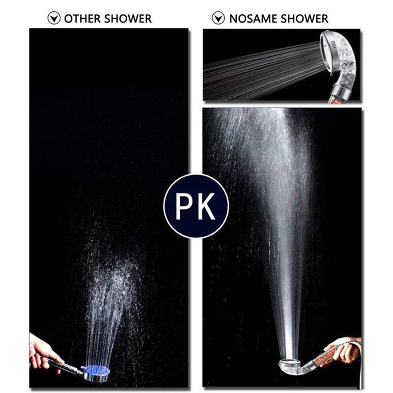 Rainfall Shower Head Ceiling Mounted Round Adjustable Spray Hose - Image 19